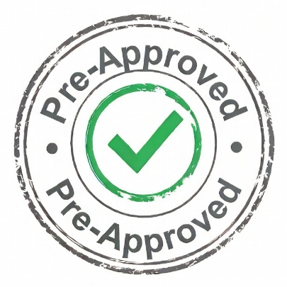Pre-approval badge